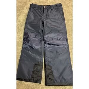 TSLA Youth Insulated Snowboarding Ski Snow Pants Black Size Medium (10/12)